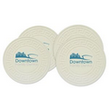 Greek Key CoasterStone Absorbent Stone Coaster - 4 Pack (4 1/4")